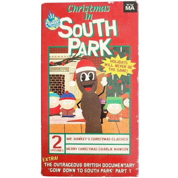 2000 Christmas In South Park VHS Screening Copy Promo 2 Episodes Documentary E76 - Picture 1 of 2